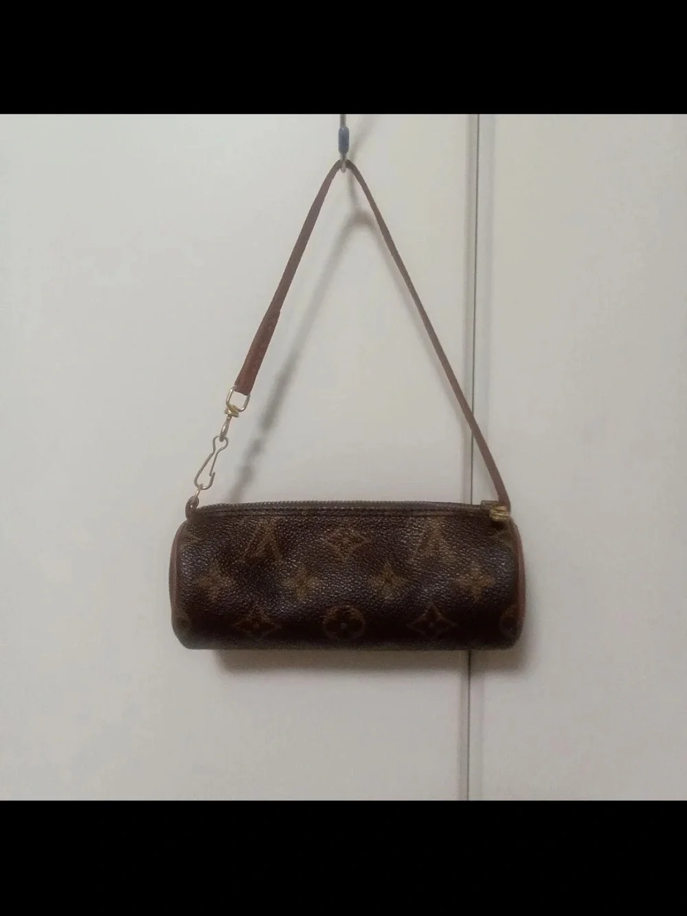 Louis Vuitton Brown Monogram Canvas Papillon Shoulder Bag